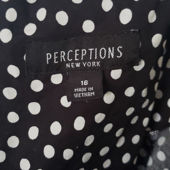 Dress black & white dot - Picture 3 of 4